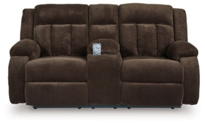 Observation Power Reclining Loveseat with Console - U&U Home Budget Furniture (Carteret, NJ)