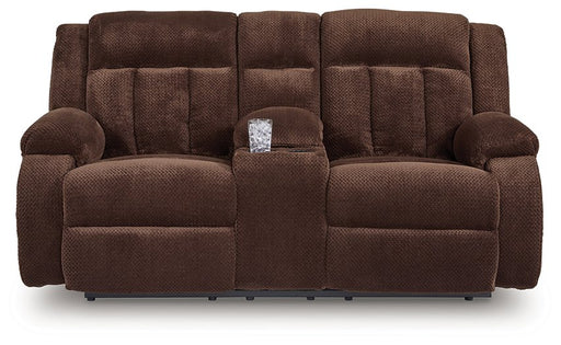 Observation Power Reclining Loveseat with Console - U&U Home Budget Furniture (Carteret, NJ)