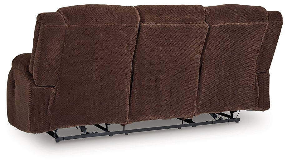 Observation Power Reclining Sofa with Drop Down Table - U&U Home Budget Furniture (Carteret, NJ)