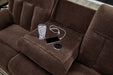 Observation Power Reclining Sofa with Drop Down Table - U&U Home Budget Furniture (Carteret, NJ)