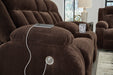 Observation Power Reclining Loveseat with Console - U&U Home Budget Furniture (Carteret, NJ)