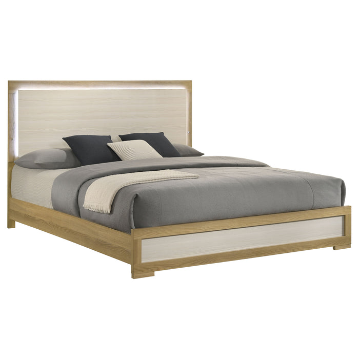 Hyland Eastern King & Queen Bed - U&U Home Budget Furniture (Carteret, NJ)