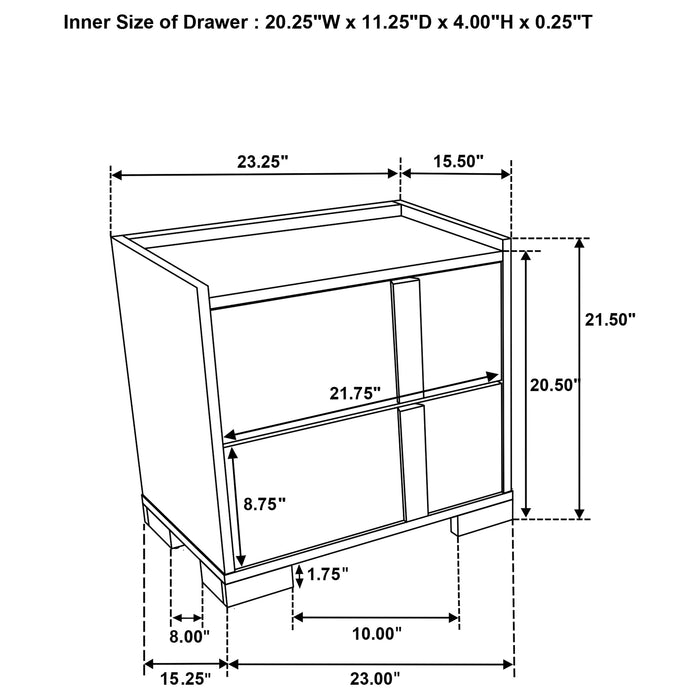 Hyland 4 & 5 Piece Bedroom Set E.King & Queen - U&U Home Budget Furniture (Carteret, NJ)