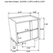 Hyland 4 & 5 Piece Bedroom Set E.King & Queen - U&U Home Budget Furniture (Carteret, NJ)