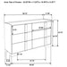 Hyland 4 & 5 Piece Bedroom Set E.King & Queen - U&U Home Budget Furniture (Carteret, NJ)