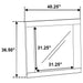 Hyland 4 & 5 Piece Bedroom Set E.King & Queen - U&U Home Budget Furniture (Carteret, NJ)