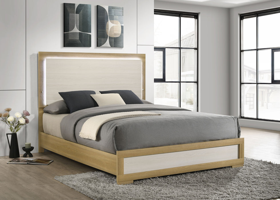 Hyland Eastern King & Queen Bed - U&U Home Budget Furniture (Carteret, NJ)
