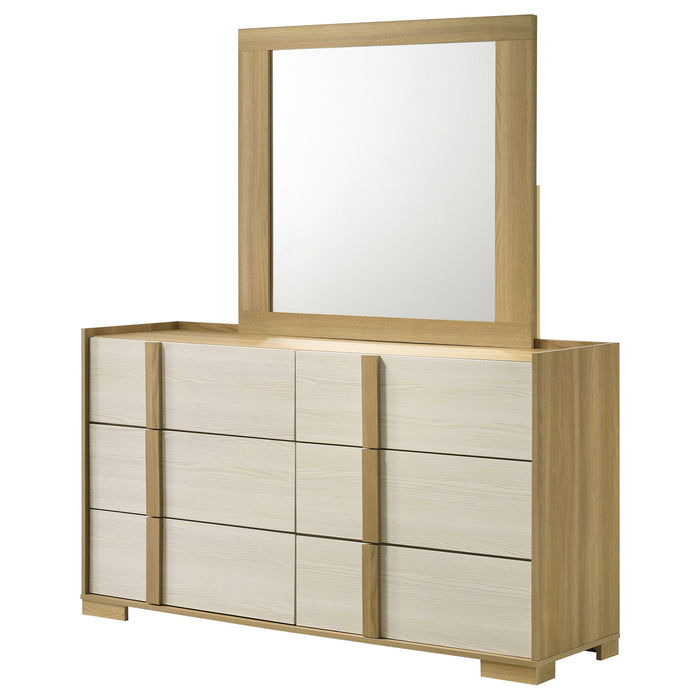Hyland Dresser With Mirror - U&U Home Budget Furniture (Carteret, NJ)