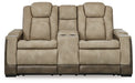 Next-Gen DuraPella Power Reclining Loveseat with Console - U&U Home Budget Furniture (Carteret, NJ)