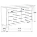 Woodmont Bedroom Sets - U&U Home Budget Furniture (Carteret, NJ)