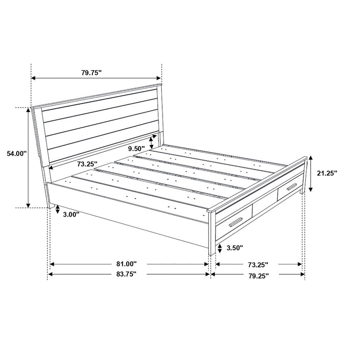 Woodmont Bedroom Sets - U&U Home Budget Furniture (Carteret, NJ)