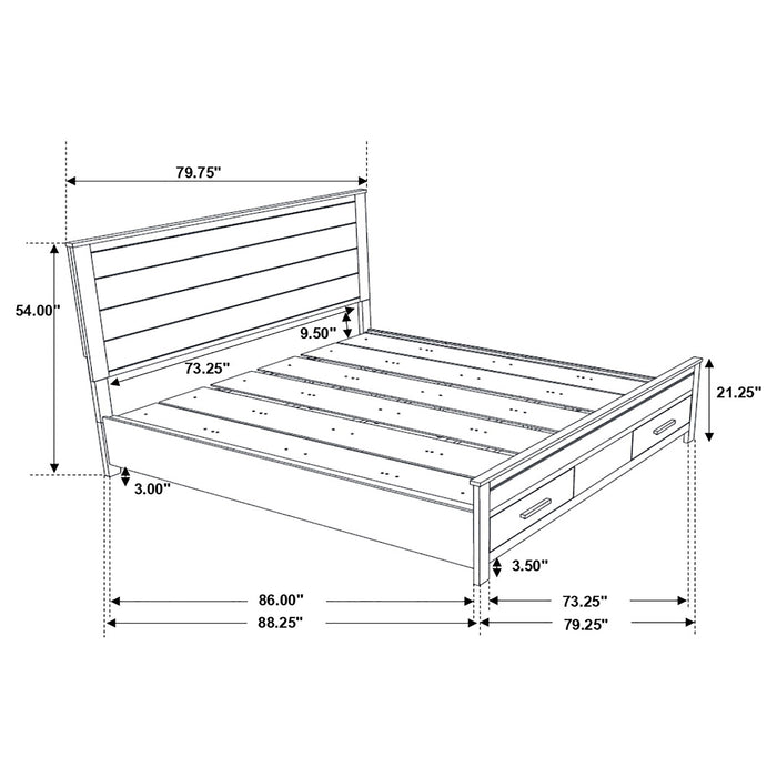 Woodmont Bedroom Sets - U&U Home Budget Furniture (Carteret, NJ)