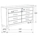 Woodmont Bedroom Sets - U&U Home Budget Furniture (Carteret, NJ)