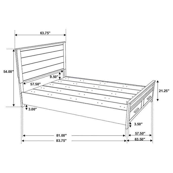 Woodmont 4 & 5 Piece E.King, Queen, & Cal;.King Bedroom Sets - U&U Home Budget Furniture (Carteret, NJ)