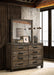 Woodmont Dresser With Mirror - U&U Home Budget Furniture (Carteret, NJ)