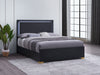 Marceline Beds White & Black Eastren King, Full, Twin, & Queen - U&U Home Budget Furniture (Carteret, NJ)