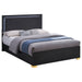 Marceline Beds White & Black Eastren King, Full, Twin, & Queen - U&U Home Budget Furniture (Carteret, NJ)