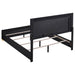 Marceline Bedroom Sets White & Black 4 & 5 Piece - U&U Home Budget Furniture (Carteret, NJ)