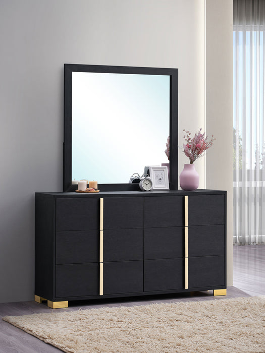 Marceline Dresser With Mirror - U&U Home Budget Furniture (Carteret, NJ)
