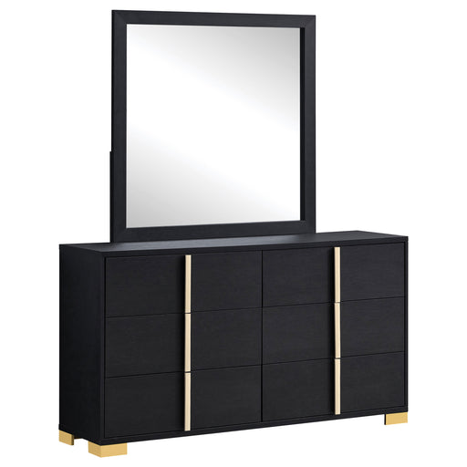 Marceline Dresser With Mirror - U&U Home Budget Furniture (Carteret, NJ)