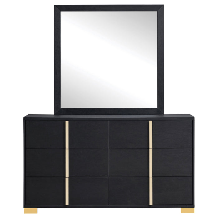 Marceline Dresser With Mirror - U&U Home Budget Furniture (Carteret, NJ)