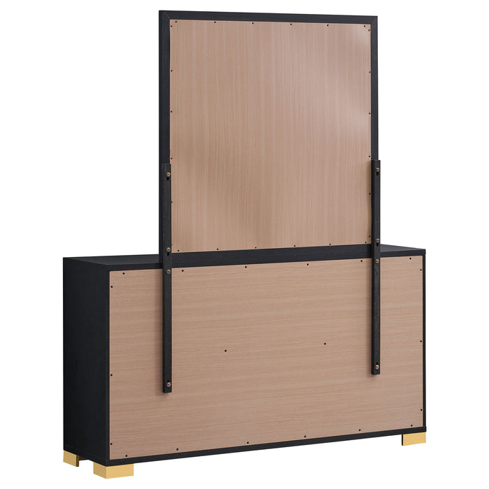 Marceline Dresser With Mirror - U&U Home Budget Furniture (Carteret, NJ)