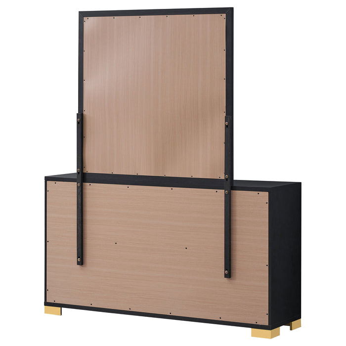 Marceline Dresser With Mirror - U&U Home Budget Furniture (Carteret, NJ)