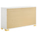 Marceline Bedroom Sets White & Black 4 & 5 Piece - U&U Home Budget Furniture (Carteret, NJ)