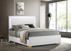Marceline Beds White & Black Eastren King, Full, Twin, & Queen - U&U Home Budget Furniture (Carteret, NJ)