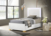 Marceline Beds White & Black Eastren King, Full, Twin, & Queen - U&U Home Budget Furniture (Carteret, NJ)