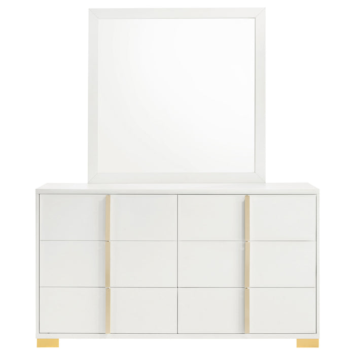 Marceline Dresser With Mirror - U&U Home Budget Furniture (Carteret, NJ)