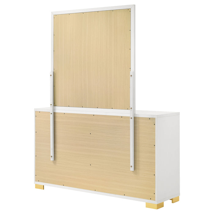 Marceline Dresser With Mirror - U&U Home Budget Furniture (Carteret, NJ)