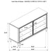 Emberlyn 4 Pc Bedroom Set - U&U Home Budget Furniture (Carteret, NJ)