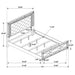 Gunnison Bedroom Sets - U&U Home Budget Furniture (Carteret, NJ)