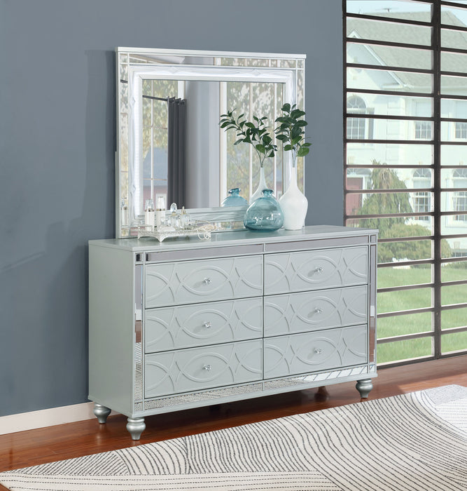 Gunnison Dresser With Mirror - U&U Home Budget Furniture (Carteret, NJ)