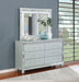 Gunnison Dresser With Mirror - U&U Home Budget Furniture (Carteret, NJ)