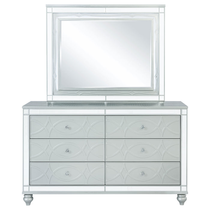 Gunnison Dresser With Mirror - U&U Home Budget Furniture (Carteret, NJ)