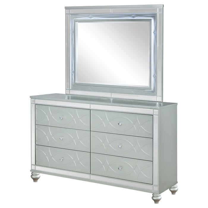 Gunnison Dresser With Mirror - U&U Home Budget Furniture (Carteret, NJ)