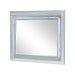 Gunnison Dresser Mirror with LED Lighting Silver Metallic - U&U Home Budget Furniture (Carteret, NJ)