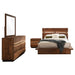 Winslow Bedroom Set Smokey Walnut - U&U Home Budget Furniture (Carteret, NJ)