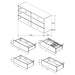 Winslow Bedroom Set Smokey Walnut - U&U Home Budget Furniture (Carteret, NJ)
