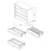 Winslow Bedroom Set Smokey Walnut - U&U Home Budget Furniture (Carteret, NJ)
