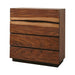 Winslow 4-drawer Chest Smokey Walnut and Coffee Bean - U&U Home Budget Furniture (Carteret, NJ)