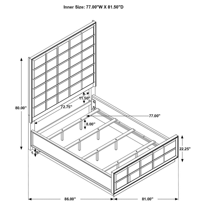 Durango Bedroom Sets - U&U Home Budget Furniture (Carteret, NJ)