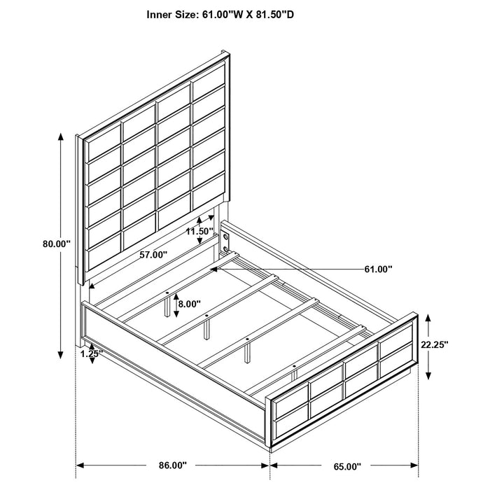 Durango Bedroom Set - U&U Home Budget Furniture (Carteret, NJ)