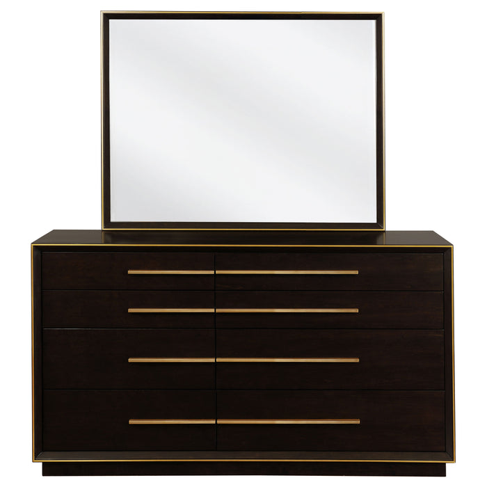 Durango Dresser With Mirror - U&U Home Budget Furniture (Carteret, NJ)