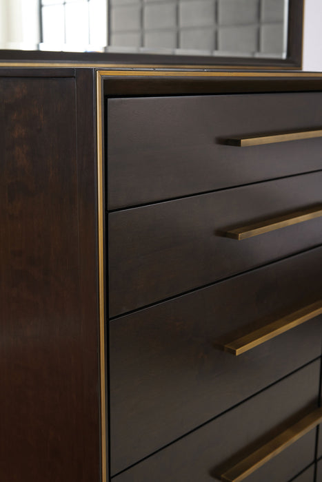 Durango Dresser With Mirror - U&U Home Budget Furniture (Carteret, NJ)