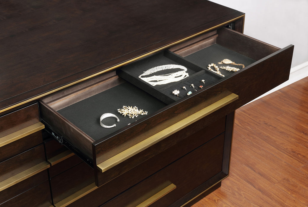 Durango Dresser With Mirror - U&U Home Budget Furniture (Carteret, NJ)
