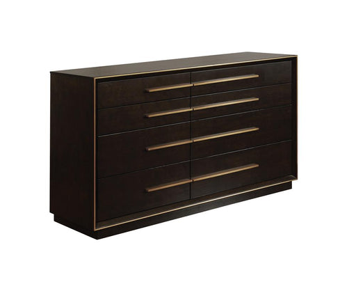 Durango 8-drawer Dresser Smoked Peppercorn - U&U Home Budget Furniture (Carteret, NJ)