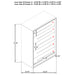 Durango 4 & 5 Piece E.King, Cal.King & Queen Bedroom Set - U&U Home Budget Furniture (Carteret, NJ)